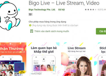 ứng dụng Bigo Live - nói chuyện với người Trung