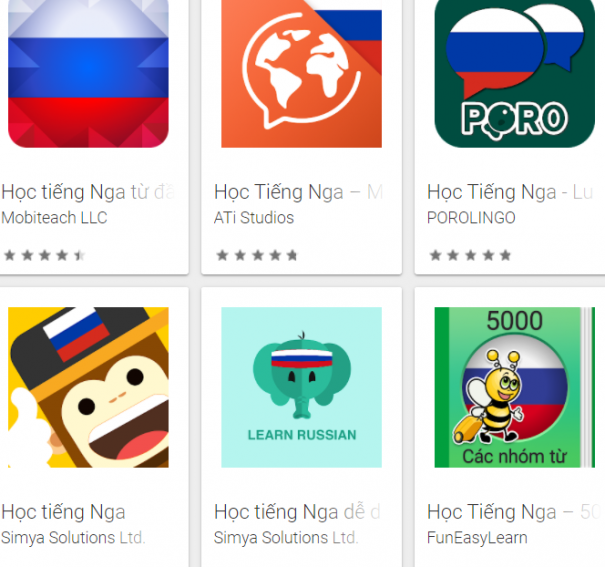 Top 7 app, web học tiếng Nga miễn phí tốt nhất cho người mới bắt đầu 2022