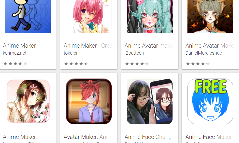 Top 7 app/phần mềm tạo nhân vật anime cho riêng mình trên điện thoại ios android 2022