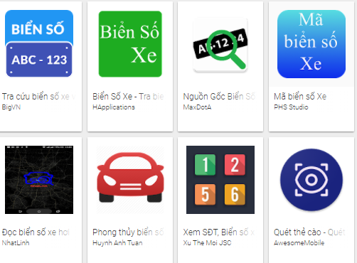 Top 7 app, phần mềm check gốc xe máy online, tra cứu biển số xe