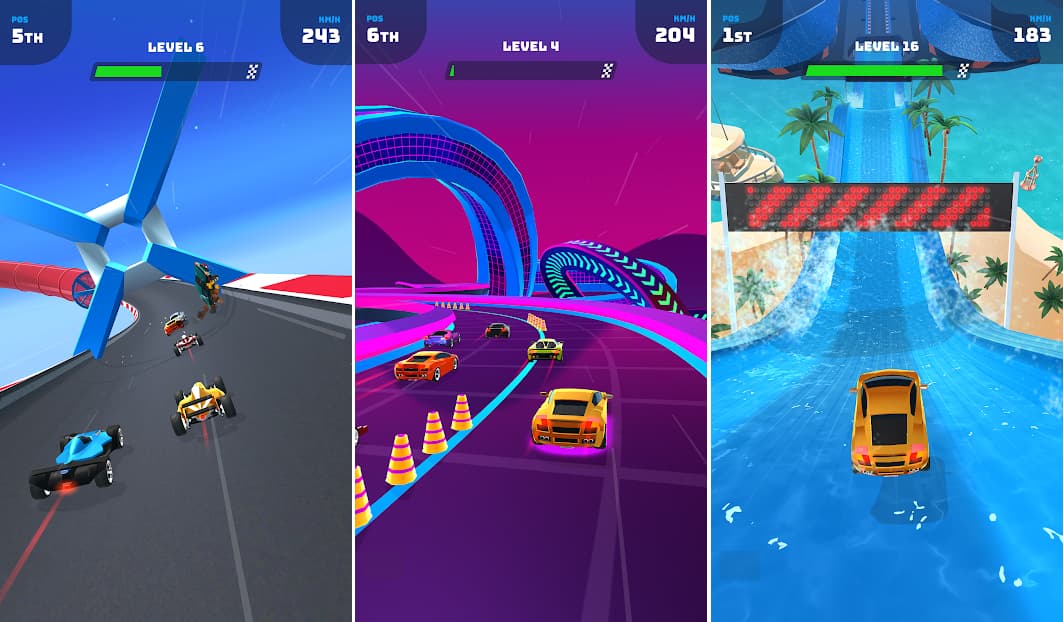 hack race master 3d - car racing vô hạn tiền