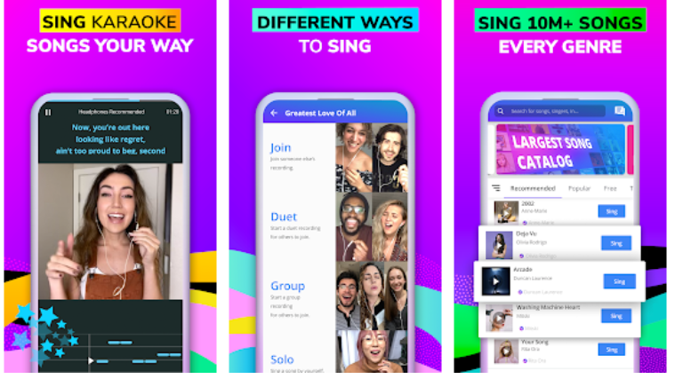 App Smule- dể dàng hát karaoke tiếng Trung