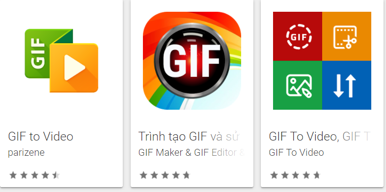 Top 7 app phần mềm chuyển ảnh GIF thành video chất lượng nhất 2023